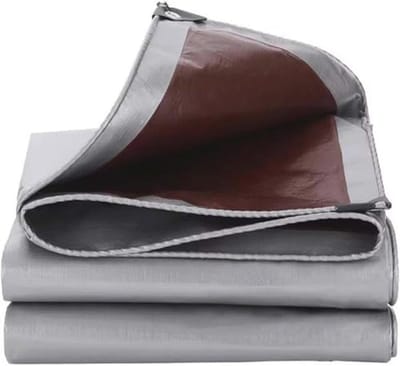 Duurzaam Waterdicht Afdekzeil met Ringen - Ideaal voor Tuin, Camping en Bouwprojecten - 5 x 6 m