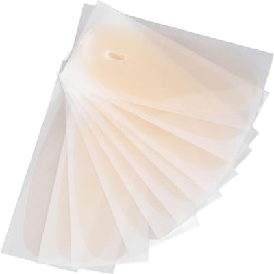 10-delige set siliconen vingerwraps voor compressie, ondersteuning en stretching, waterdicht en geschikt voor de vingers. beige