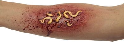 Nep Wonden - Wormen Applicatie Creepy Worms
