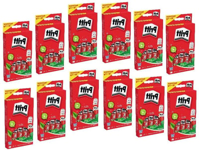 Pritt Glue Stick, Safe and Kid Friendly Glue for Arts and Crafts, Strong Glue for School and Office Supplies, 12 x 10 x 11g Pritt Pen