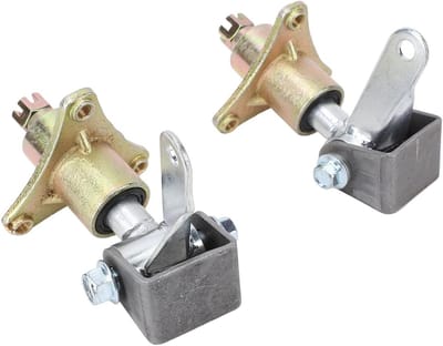 Spindel 6 Inch Wielknokkel-stuurset van Hoge Hardheid Staallegering voor ATV en Go Kart Voorwielnaven met Lagers en Duurzame Prestaties