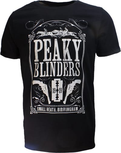 Peaky Blinders Small Heath Birmingham T-Shirt - Officiële Merchandise - L