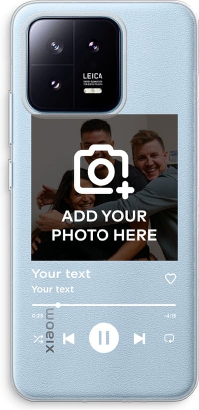 Gepersonaliseerd - Case Company® - Hoesje geschikt voor Xiaomi 13 Pro hoesje - Music Player - Soft Cover Telefoonhoesje - Bescherming aan alle Kanten en Schermrand