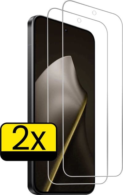 Screenprotector - Geschikt voor Xiaomi 15T Pro - 2 Stuks - Extra Sterk - Beschermglas - Gehard Glas - Tempered Glass - Screen Protector