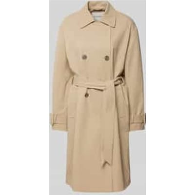 Trenchcoat met strikceintuur