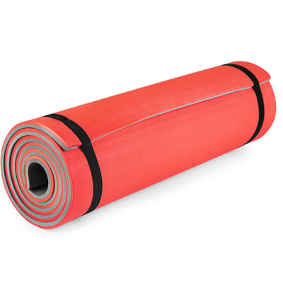 Spokey SLEEPHIKER BIG Slaapmat - Oranje / Grijs - 200x60 cm