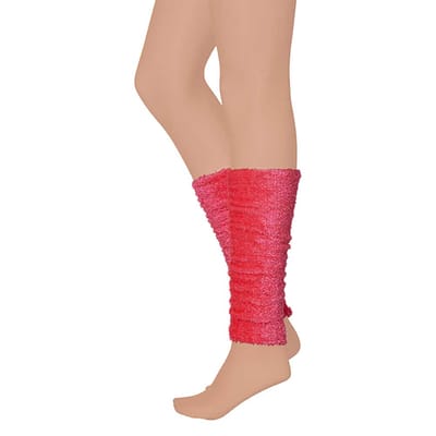 Apollo - Feest beenwarmers - Beenwarmers carnaval - Fluor roze - one size - Feestartikelen - Beenwarmers dames - Beenwarmers neon - Party