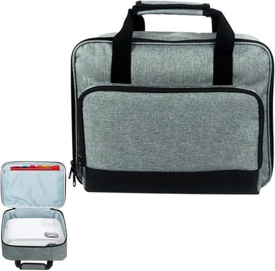 Projectortas - Draagbare Beamerhoes - Thuisbioscoop Transport - Waterdicht Krasbestendig - 345 x 267 x 114 cm - Grijs
