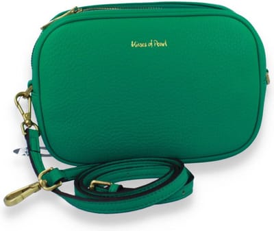 Kisses Of Pearl Dames Crossbody | Groen | Maat: One Size