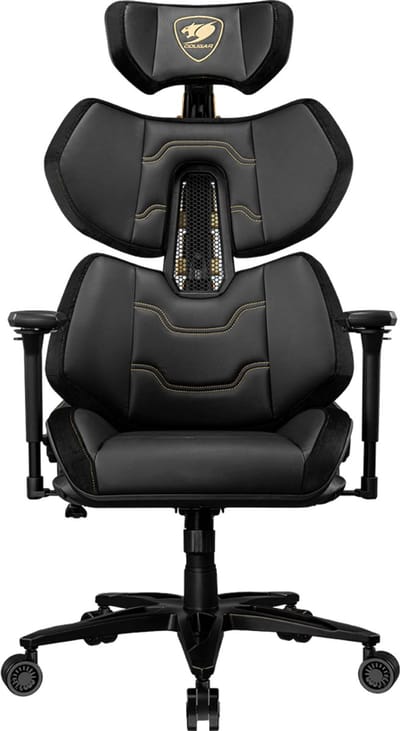 Cougar Terminator - Gamingstoel - Ergonomisch - Aluminium Onderstel - Hyper-Dura Materiaal