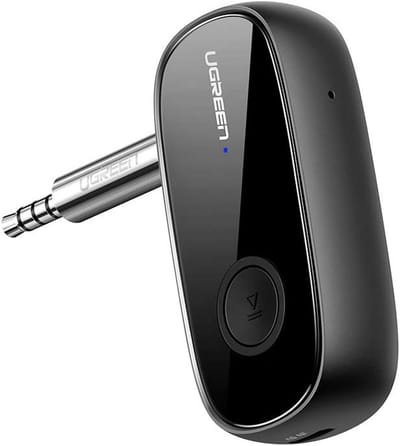Audio Zender - Bluetooth Adapter - Muziek Streamen - Bluetooth 5.0 aptX - 18.4 x 9.4 x 1.8 cm - Zwart