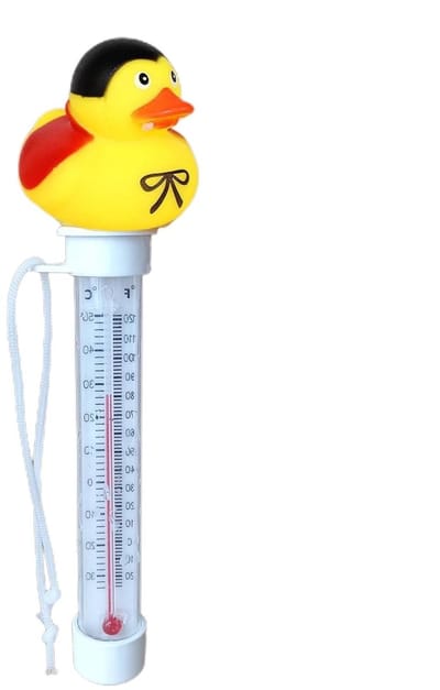 Zwembad Thermometer - Drijvende Meter - Water Temperatuur - Eendvormig Ontwerp - 21 Centimeter - Meerdere Kleuren