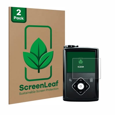 2 Stuks Screenprotector voor Medtronic Minimed 780G/ 770G/ 670G/ 640G/ 630G - Hoogwaardige Beschermfolie transparant