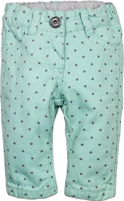 Dirkje Meisjes Broek - Groen/mint - Maat 98