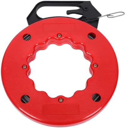 Visdraad Trekker - Kabeltrekker - Leidingen Trekken - Flexibel Staal - 800g - Zilver