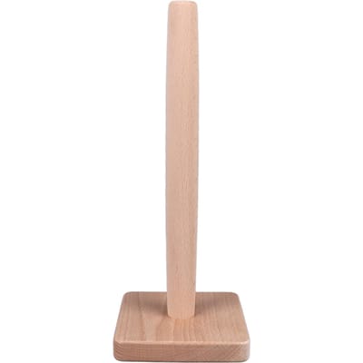 Houten Papieren Handdoekhouder Aanrecht Boerderij Staande Papieren Handdoek Organizer Rol Dispenser met white