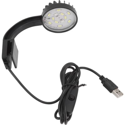 Lampe LED multifonction pour aquarium, haute luminosité, économie d'énergie, spectre complet, clip
