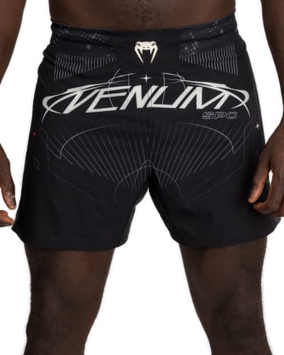 Venum Eclipse Fightshorts Zwart Ivoor - M