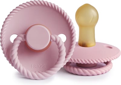 FRIGG - ROPE - fopspeen LATEX - BABY PINK - T1