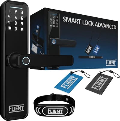 Slimme Deurslot met Vingerafdruk, APP & WiFi Bluetooth - Kantoor Slot voor Veiligheid