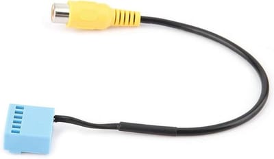 Achteruitrijcamera Kabel - Adapterkabel Camera - Veilig Parkeren - Origineel Match Design - 24 cm - Zwart