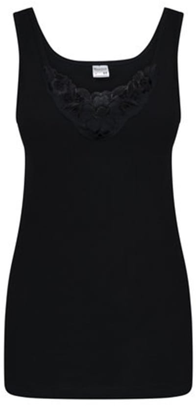 Beeren Dames Hemd Viola zwart Maat M 1-pack