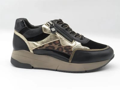 Helioform Sneaker H combi (Maat - 5, Kleur - Zwart)