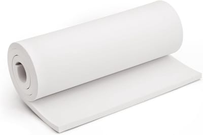 Witte EVA Schuimplaat 12mm Dik voor Knutselen en Cosplay Kostuums