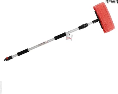 Telescopische Wasborstel - Auto Borstel - Voertuigen Reinigen - Verstelbare Steel - 105-180 cm - Rood