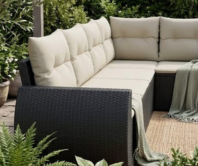 Luxe Modulaire Hoekbank – Zwart – Industrohome