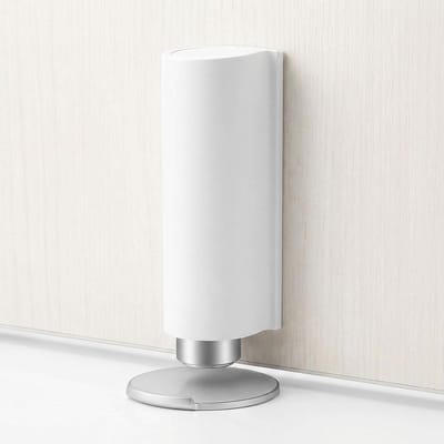 Deurstopper - Deurmagneet Houder - Deuren Open Houden - Zelfklevend Onzichtbaar Design - 32x20x23 mm - Wit