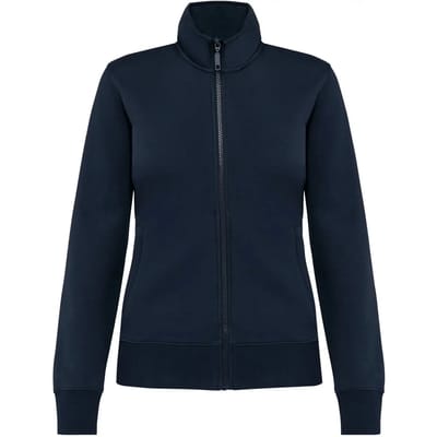 Geborsteld fleecejack voor dames Kariban