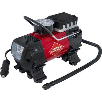 Mini compresseur Airpress 12V Avec lampe de poche