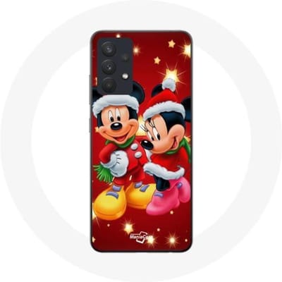 Coque - maniacase - Samsung Galaxy A13 4G - Mickey Mouse - Souple - Protection enfant noir