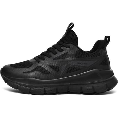 Herenschoenen Sneakers Herentennis Luxe schoenen Heren casual Trainer Race Ademende mode loafers hardloopschoenen voor heren 47 black