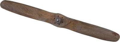 Propellor wand deco hout 120cm