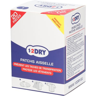 20 anti transpirant Okselpads – Wit – Large
