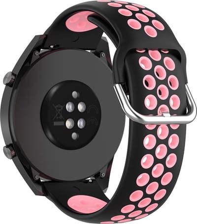YONO Smartwatch Bandje - 22mm - geschikt voor Samsung Galaxy Watch - Garmin - Huawei - Polar - Air - Roze