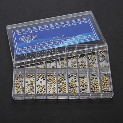 Dailygoods- Horlogedecoratie 18 Maten - Strassteentjes - Horloge-accessoires - Vervangingsonderdelen - Glanzende Decoratie - Eenvoudig Aanbrengen - Horlogestrassteentjes