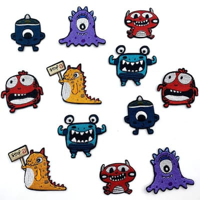 Dailygoody - Opstrijkpatches - Kinderpatches - Schattige