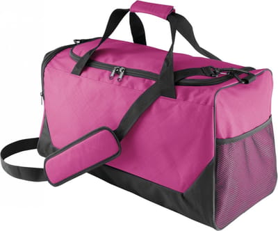 Sporttas (multi sport), KI0617, afmetingen 56x28x32 cm, kleur Fuchia/zwart
