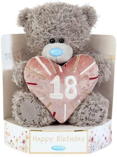 Me to You Knuffel Beer M7 16 cm 18 jaar Heart