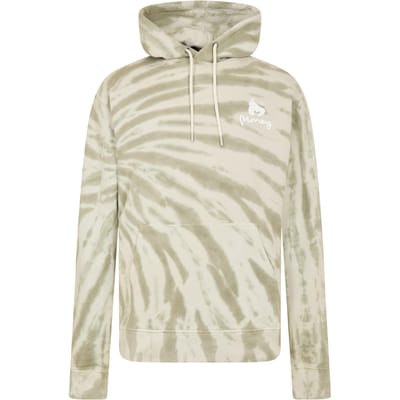 Money Heren Tie Dye Hoodie (Kasteel Grijs)