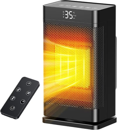 CLVP® Wandkachel - Wandverwarming Elektrisch - Keramische Kachel -Zwart