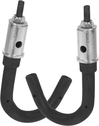 Ladder Haken - Stabilisatoren - Veilig Opbergen - Verstelbaar Ontwerp - 18 cm - Zwart