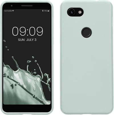 kwmobile telefoonhoesje geschikt voor Google Pixel 3a - Hoesje voor smartphone - Back cover in cool mint