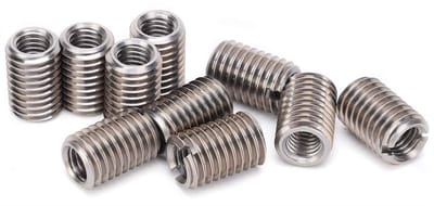Dailygoods - Montage Verloopstuk M12 Naar M8 - Draad Adapter - Roestvrij Staal - 10 Stuks - M8 Binnendraad - M12 Verloopstuk - Geschikt voor Reparatie...