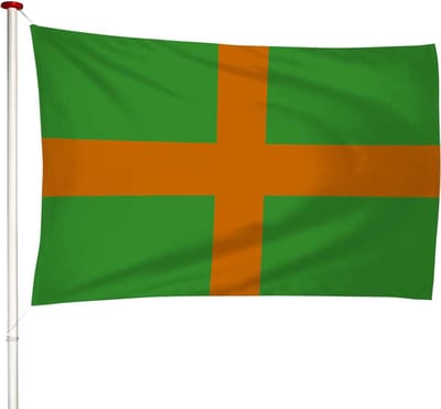 Vierdaagse Vlag 100x150cm - Officiële 4-daagse vlag - Premium Kwaliteit - Geschikt voor buiten