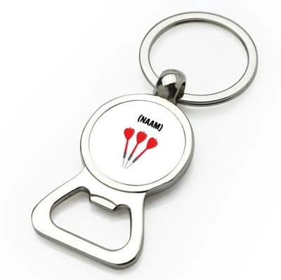 Akyol - darten met eigen naam flesopener - Dartbord - darter - sport - 9 bij 3 cm