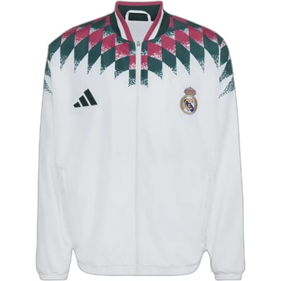 Adidas Real Madrid Trainingspakken Heren - Wit - Maat XXXL - Poly Mesh